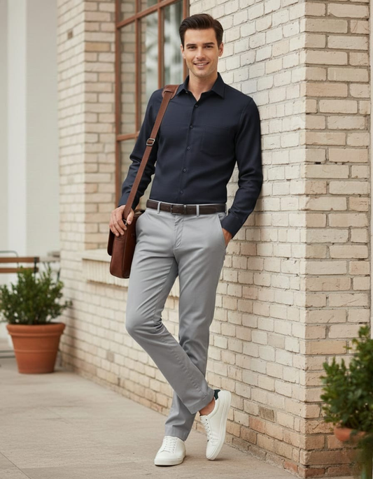The Essential Modern-Fit Formal Linen Shirt