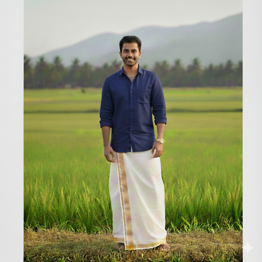 The Heritage Classic | Men’s Plain Linen Shirt