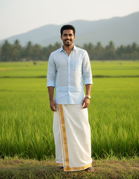 The Heritage Classic | Men’s Plain Linen Shirt