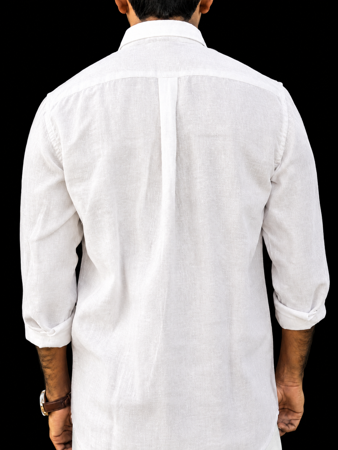 Royal White | Premium Men’s 100% Pure Linen Shirt